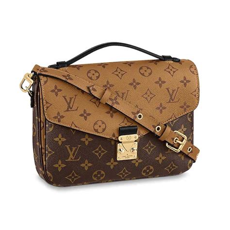 louis vuitton brown monogram coated canvas pochette metis|Pochette Métis Monogram Reverse Canvas .